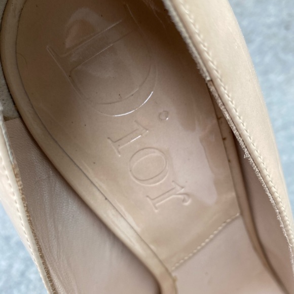 Pre-owned Dior open toe pumps. Great condition. - Picture 3 of 4